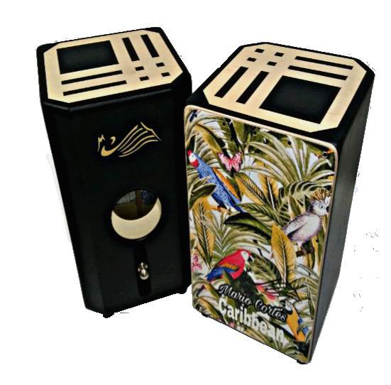 Flamenco Percussion Box (box-drum) By Mario Cortes. Caribbean Model.